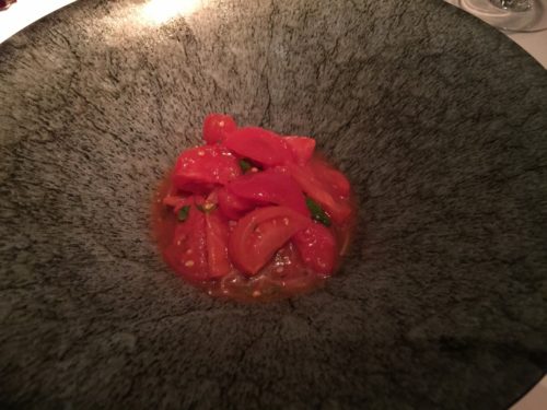 リストランテ・ヒロ チェントロ 丸ビル店　フルーツトマトの冷製カペッリーニ